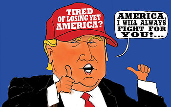 Real President, TRUMP, president, patriot, Leader HD wallpaper