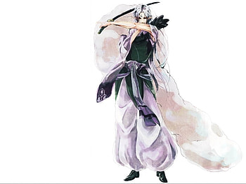 Sesshomaru, kimono, sword, inuyasha, armor, anime, fantasy, original, anime warrior, katana HD wallpaper