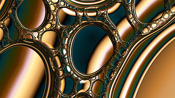 Trippy Psychedelic Fractal, trippy, psychedelic, aesthetic, Abstract, fractal HD wallpaper