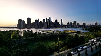 Brooklyn Heights Promenade, Manhattan HD wallpaper