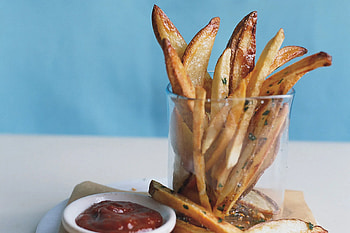 Twice cooked french fries, Epicurious recipe, Extra crispy texture, Irresistible snack HD wallpaper