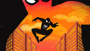 Spiderman Noise Minimal , spiderman, superheroes, minimalism, minimalist, artist, artwork, digital-art, behance HD wallpaper