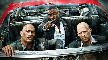 Idris Elba, Movies, Dwayne Johnson, Fast and the Rock HD wallpaper