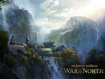 Lord of the Rings: War of North, game, sky, lord of the rings war of north, water HD wallpaper