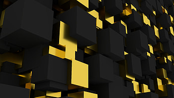 3D, Figure, Square, Volume HD wallpaper