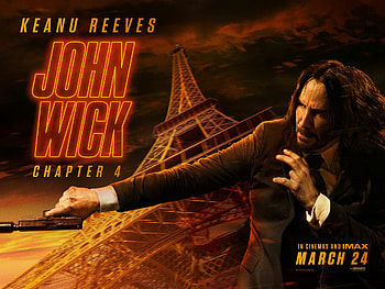 John Wick: Chapter 4 — Paris Nightfall, movie, John Wick: Chapter 4 HD wallpaper