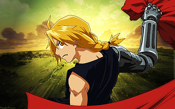 Edward Elric, Alchemist prodigy, Anime protagonist, Fullmetal adventures HD wallpaper