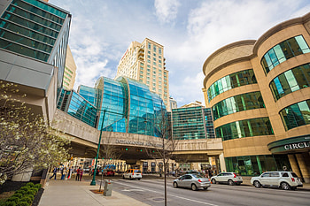 Artsgarden, Indianapolis HD wallpaper