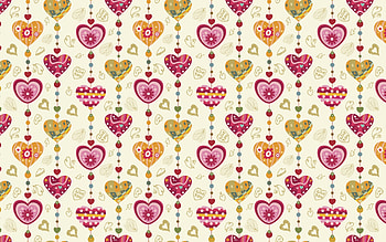 Hearts, texture, graphics, vector HD wallpaper