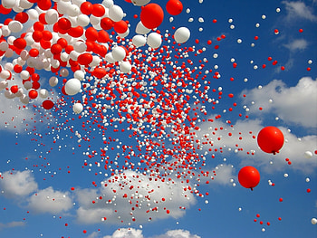 Background, Balloons HD wallpaper