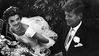 Jacqueline Bouvier, Married John F. Kennedy HD wallpaper