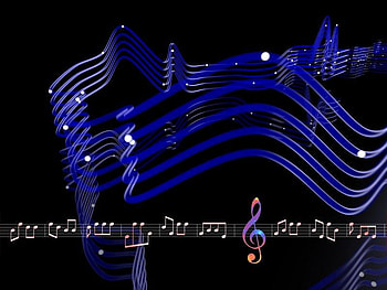 Musical Notes, notes, music, abstract HD wallpaper