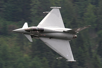 Eurofighter Typhoon, jet fighter, royal air force, eurofighter, raf HD wallpaper