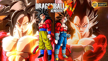 Dragon Ball Xenoverse - Super Saiyan 4 Vegeta ssj4 vs Super Saiyan Goku ssj4 Dragon Ball GT - YouTube HD wallpaper