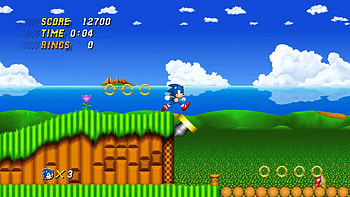 | Sonic 2 Alpha Emerald Hill Zone HD wallpaper