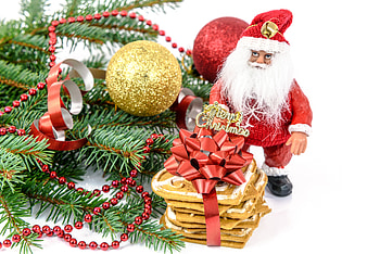 Holidays, New Year, Santa Claus, Decorations, Christmas, Fir, Spruce, Gingerbread HD wallpaper