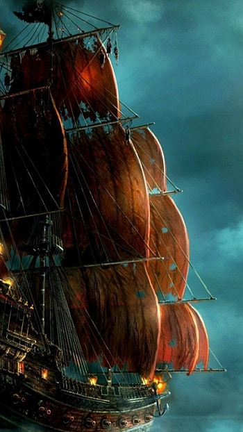 Ghost Ship, Pirate mobile, background, pirate HD phone wallpaper