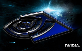 Nvidia Blue HD wallpaper