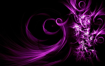 purple white HD wallpaper