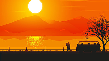 Love couple, R HD wallpaper