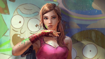 Summer Rick And Morty Fantasy Art, fantasy-girls, rick-and-morty, artist, artwork, digital-art, deviantart HD wallpaper
