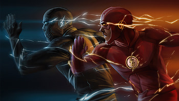 Flash Vs Zoom Art , flash, superheroes, artist, artwork, digital-art HD wallpaper