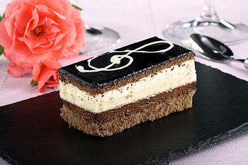 Sweet Cake, rose, Sweet, desset, good, food, spoon, cake HD wallpaper