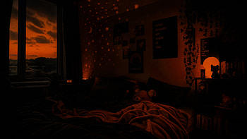 Sleepcore — Ember Nightroom, Bedroom HD wallpaper