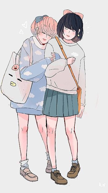 Bts Army Girl, Sketch, BTS HD phone wallpaper