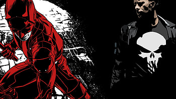 Daredevil & Punisher HD wallpaper