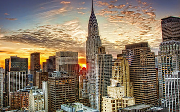 Cities, View From Above, Skyscrapers, r, New York HD wallpaper