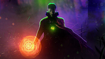 Benedict Cumberbatch, Doctor Strange, Vivid , Cinematic visuals HD wallpaper