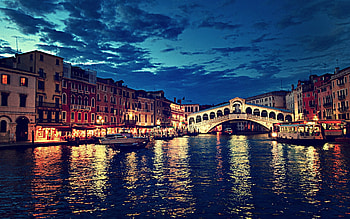 Rialto Bridge , backgrounds HD wallpaper