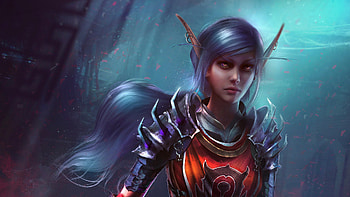 World Of Warcraft Fantasy, world-of-warcraft, games, warrior, fantasy, digital-art, deviantart HD wallpaper