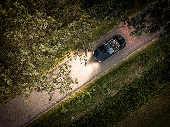 Cars, View From Above, Road, Car, Cabriolet HD wallpaper