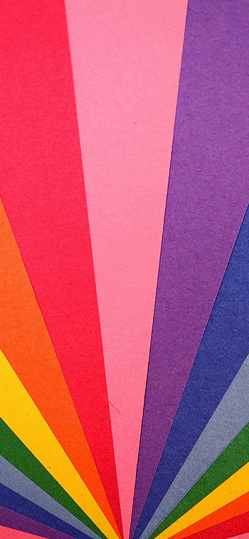 Rainbow, Light pattern HD phone wallpaper