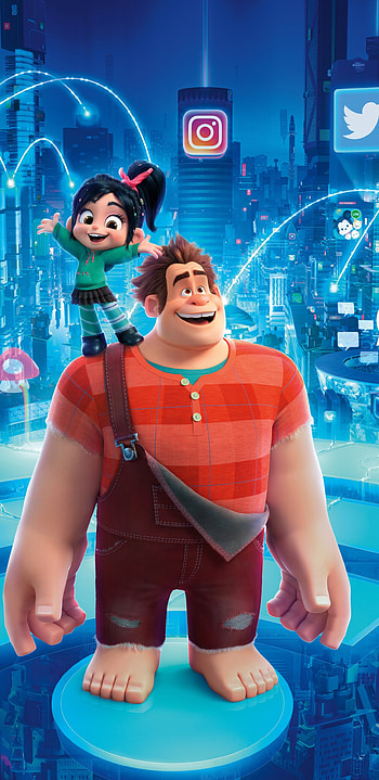 Wreck-It Ralph 2018, Samsung Galaxy S8, , Background HD phone wallpaper