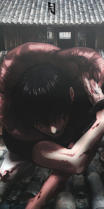 Toji Fushiguro, eye, hair, megumi, tojifushiguro, fushiguromegumi, satorugojo, jujutsukaisen, gojo HD phone wallpaper