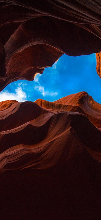 Antelope Canyon , Cool backgrounds, Captivating beauty, Striking scenery HD phone wallpaper