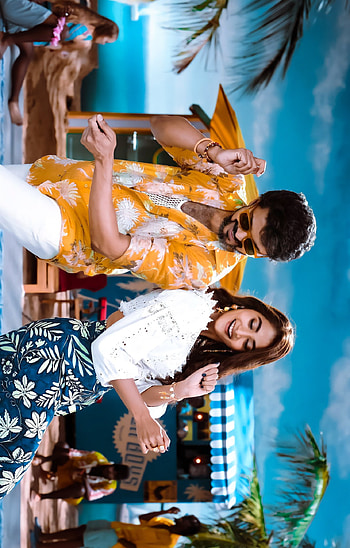 Thalapathy Vijay, blue, beast, Pooja HD phone wallpaper
