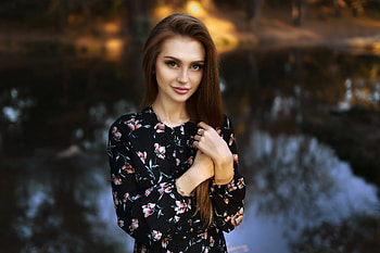 Redhead Cute , redhead, girls, cute, model HD wallpaper