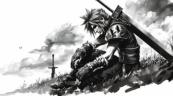 Epic Final Fantasy : Cloud Strife in Focus, video game, Final Fantasy, Cloud Strife HD wallpaper