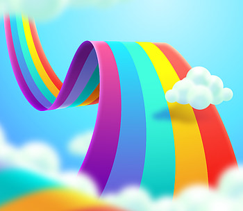 Color Flow, cloud, sky HD wallpaper