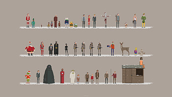 Pixel advent . HD wallpaper