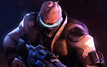 Soldier 76, overwatch, video game HD wallpaper