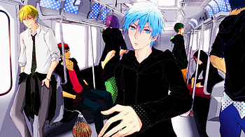 Anime-Kuroko-No-Basket-Ball--.-- HD wallpaper