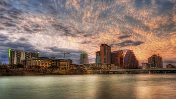 austin tx r, bridge, river, r, city HD wallpaper