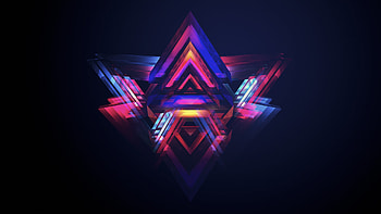 Abstract Geometry, abstract, artist, digital-art HD wallpaper