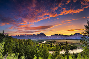 Wyoming Travels, Stunning landscapes, Natural beauty, Cloud-filled skies HD wallpaper