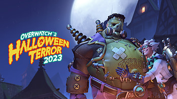 Overwatch 2 - Junkenstein's Monster Roadhog, video game, Overwatch 2, Halloween Gaming HD wallpaper